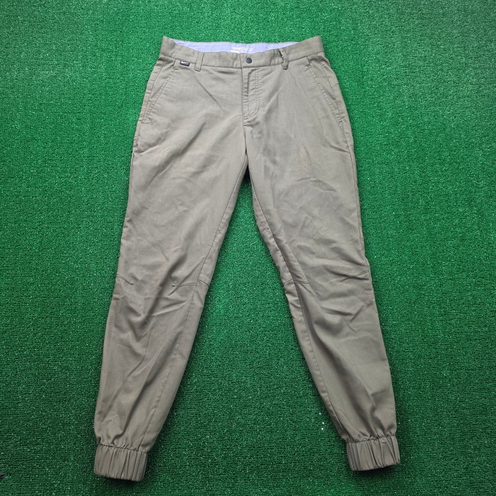 Nike Golf Jogger Pants Mens 30 Olive Green Modern Fit Performance 803039-325